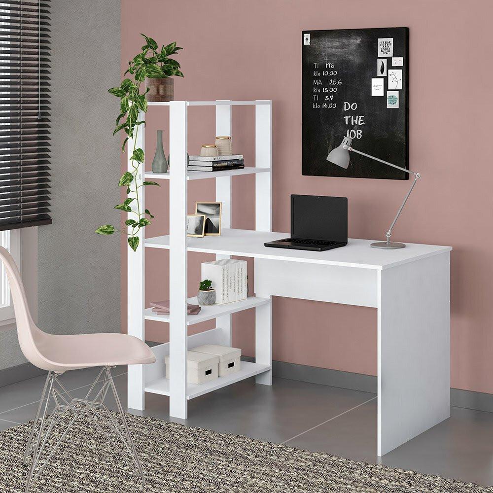 Mesa para Computador Match com 3 Prateleiras Artely - 4