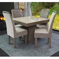 Conjunto Mesa Quadrada New Nevada com 4 Cadeiras Talismã - 1