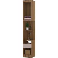 Módulo Mesa de Cabeceira Alta 38cm com 1 Porta e 1 Gaveta Eucamóveis Paris - 324 - 3