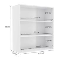 Armário Aéreo 80 cm Kappesberg Maxxi 2 Portas G765 - 4