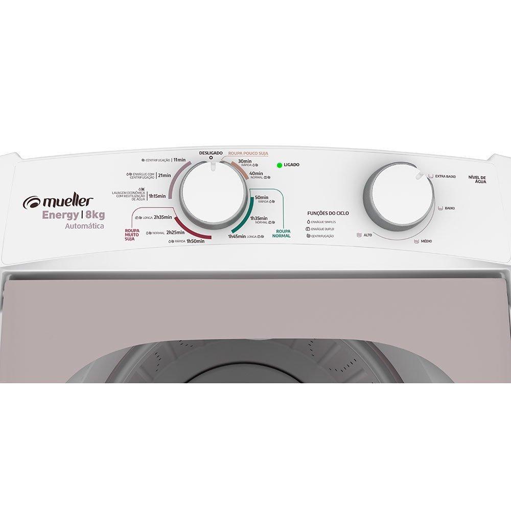 Lavadora de Roupas Mueller 8Kg Energy Automática - 5