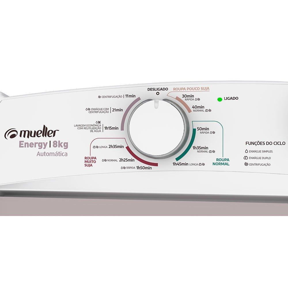 Lavadora de Roupas Mueller 8Kg Energy Automática - 10