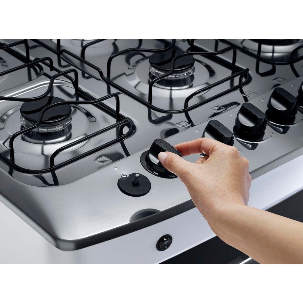 Fogão a Gás de Piso 6 Bocas Mesa em Aço Inox CFS6NAB Consul - 4