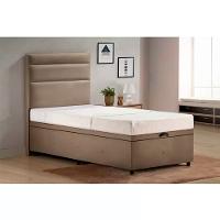 Base para Cama Box Solteiro com Baú p/ Colchão 88cm S. Design - 3