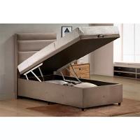 Base para Cama Box Solteiro com Baú p/ Colchão 88cm S. Design - 4