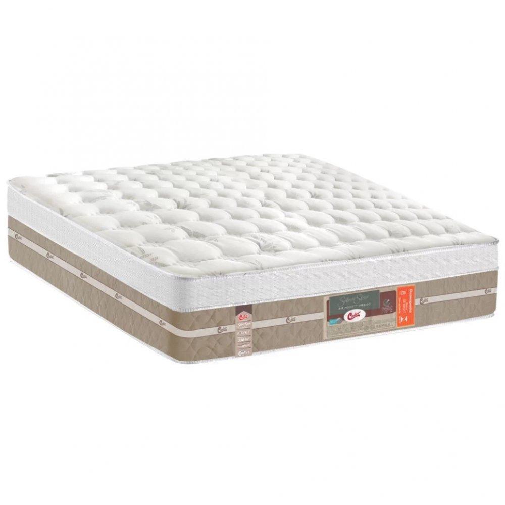 Colchão King Size de Molas Pocket Silver Star Air Híbrido 193x203 Castor - 1