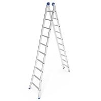 Escada de Alumínio Extensível 2x10 Mor - 1