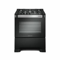 Fogão a Gás de Piso Decorato Vetro G3 5 Bocas Mesa de Vidro Mueller - 1