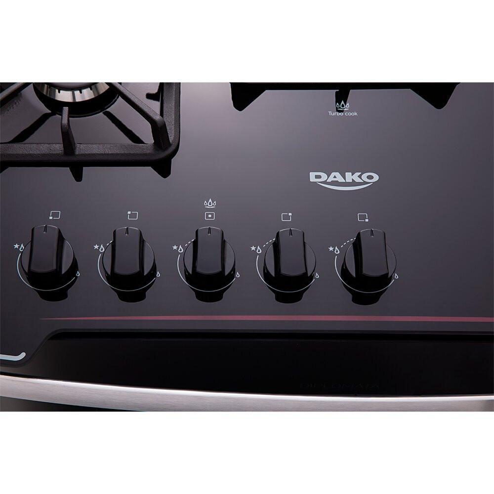 Fogão a Gás Diplomata de Piso 5 Bocas com 2 Prateleiras Dako - 9