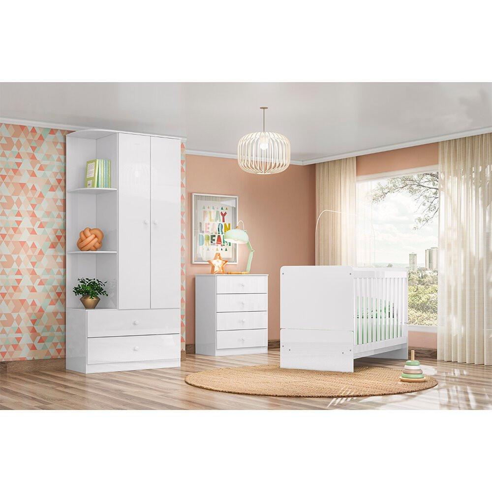 Guarda-Roupa Roupeiro Henn Labirinto 2 Portas e 2 Gavetas I117 - 6