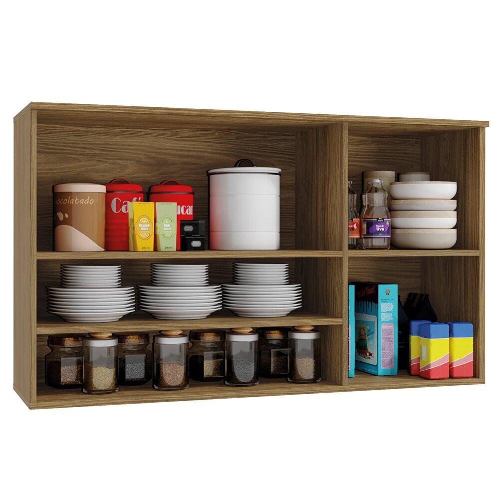 Armário Aéreo Kappesberg Botanic 120cm com Tela 2 Portas MDP M635 - 3