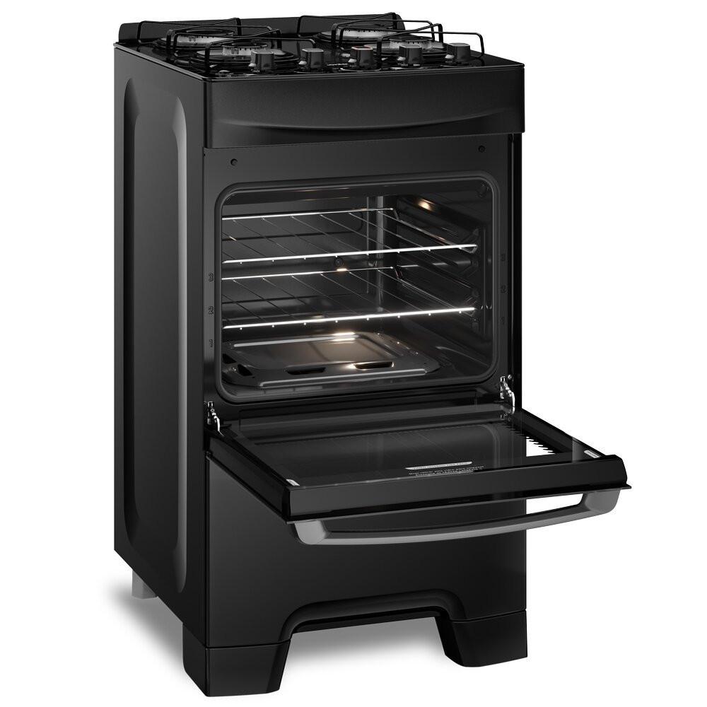 Fogão a Gás de Piso 4 Bocas Continental Mesa de Vidro FC4GP - 3