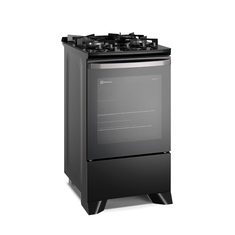 Fogão a Gás de Piso 4 Bocas Electrolux em Inox com VaporBake - FE4GP - 3