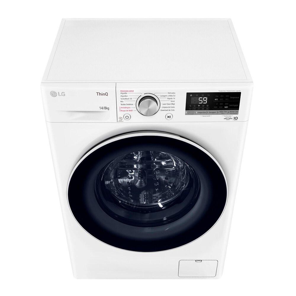 Lava e Seca Smart LG 14kg com Inteligência Artificial AIDD LG - 9