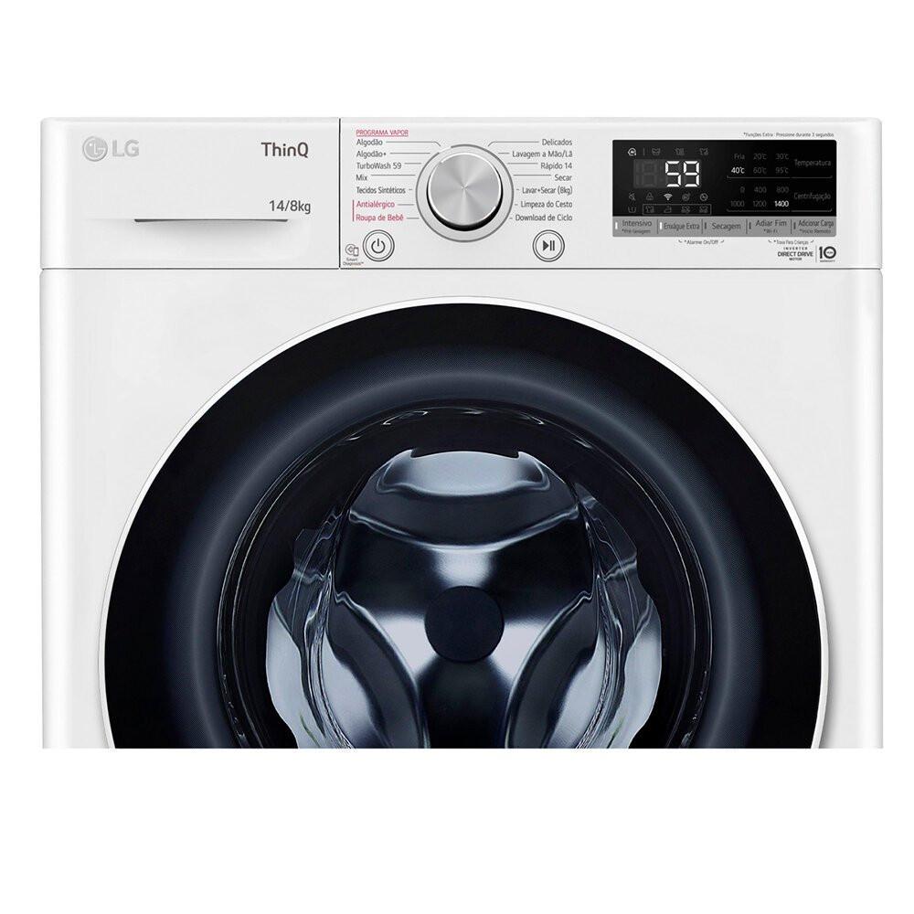 Lava e Seca Smart LG 14kg com Inteligência Artificial AIDD LG - 10