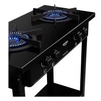 Fogão a Gás Industrial de Piso Dako Couraçado 2 Bocas - 10