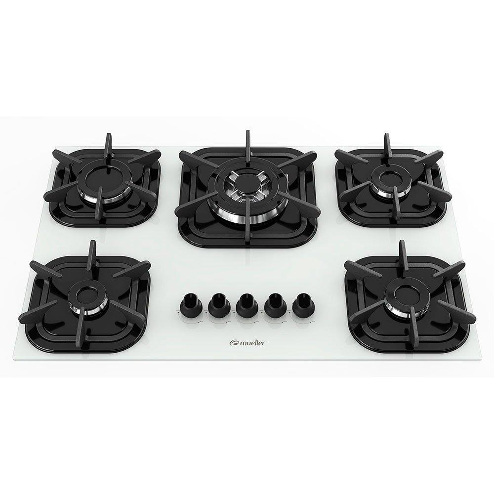 Cooktop 5 Bocas Tripla Chama a Gás Mueller G4 - 1