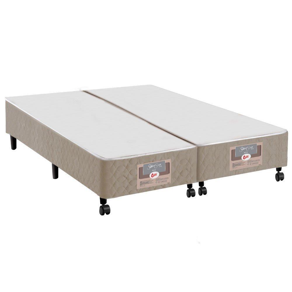 Base para Cama Box King Size Castor Silver Star Air Híbrido 193x203 cm - 1