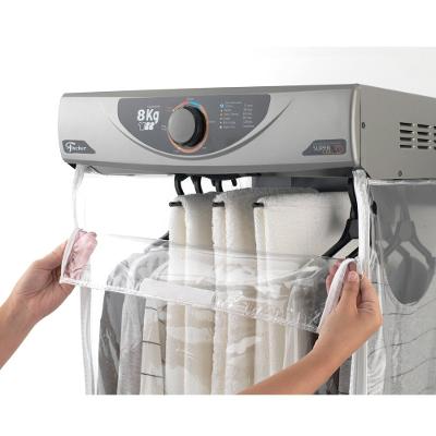 Secadora de Roupas de Parede Fischer 8 kg, Super Ciclo, Prata