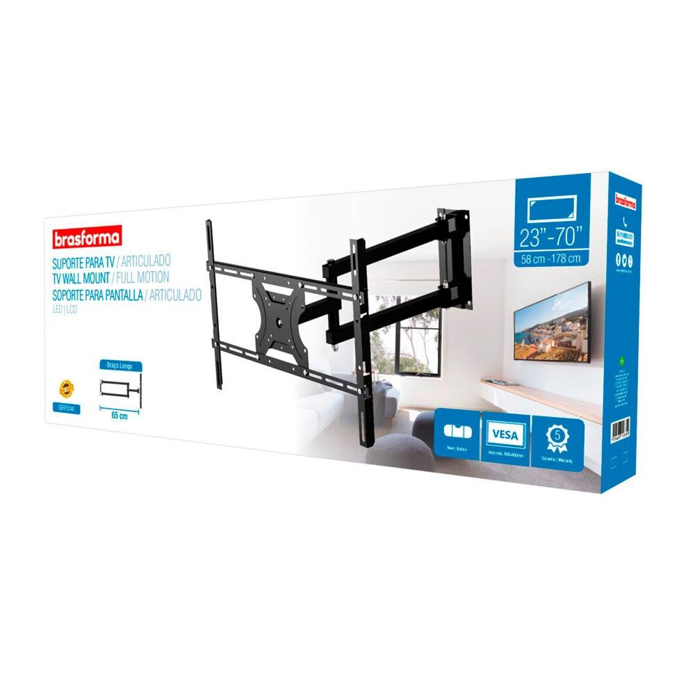 Suporte para TV Articulado de 23 70 Brasforma SBRP2440 - 3
