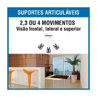 Suporte para TV Articulado de 23 70 Brasforma SBRP2440 - 2