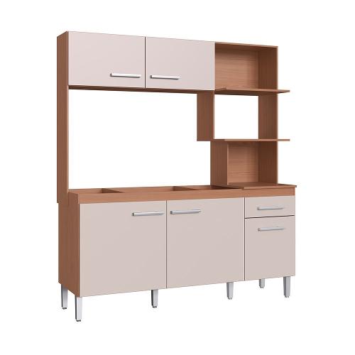 Cozinha Compacta Decibal 5 Portas 1 Gavetas CO1510