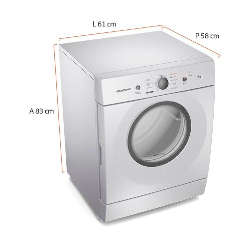 Secadora de Roupas Brastemp de piso 10KG Cesto em Aço - BSR10BB