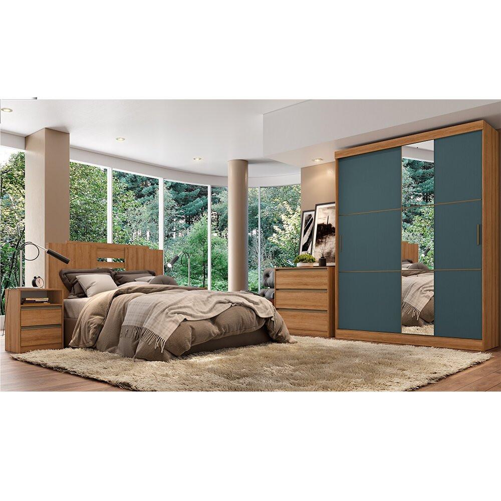 Guarda-Roupa / Roupeiro THB Comfort Slim Glass com 2 Portas e Espelho - 2