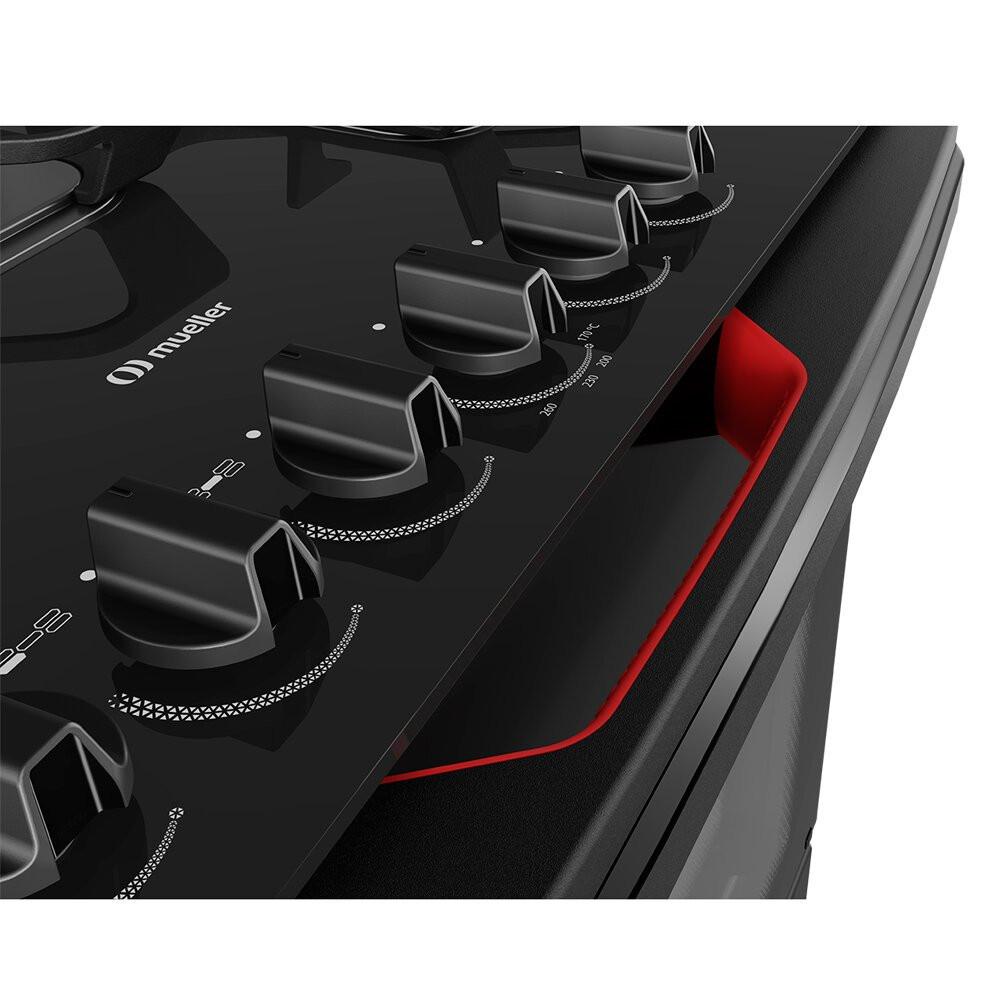 Fogão à Gás 5 Bocas Mueller, Preto Fosco MFV5BF - 8