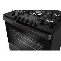 Fogão à Gás 5 Bocas Mueller, Preto Fosco MFV5BF - 5