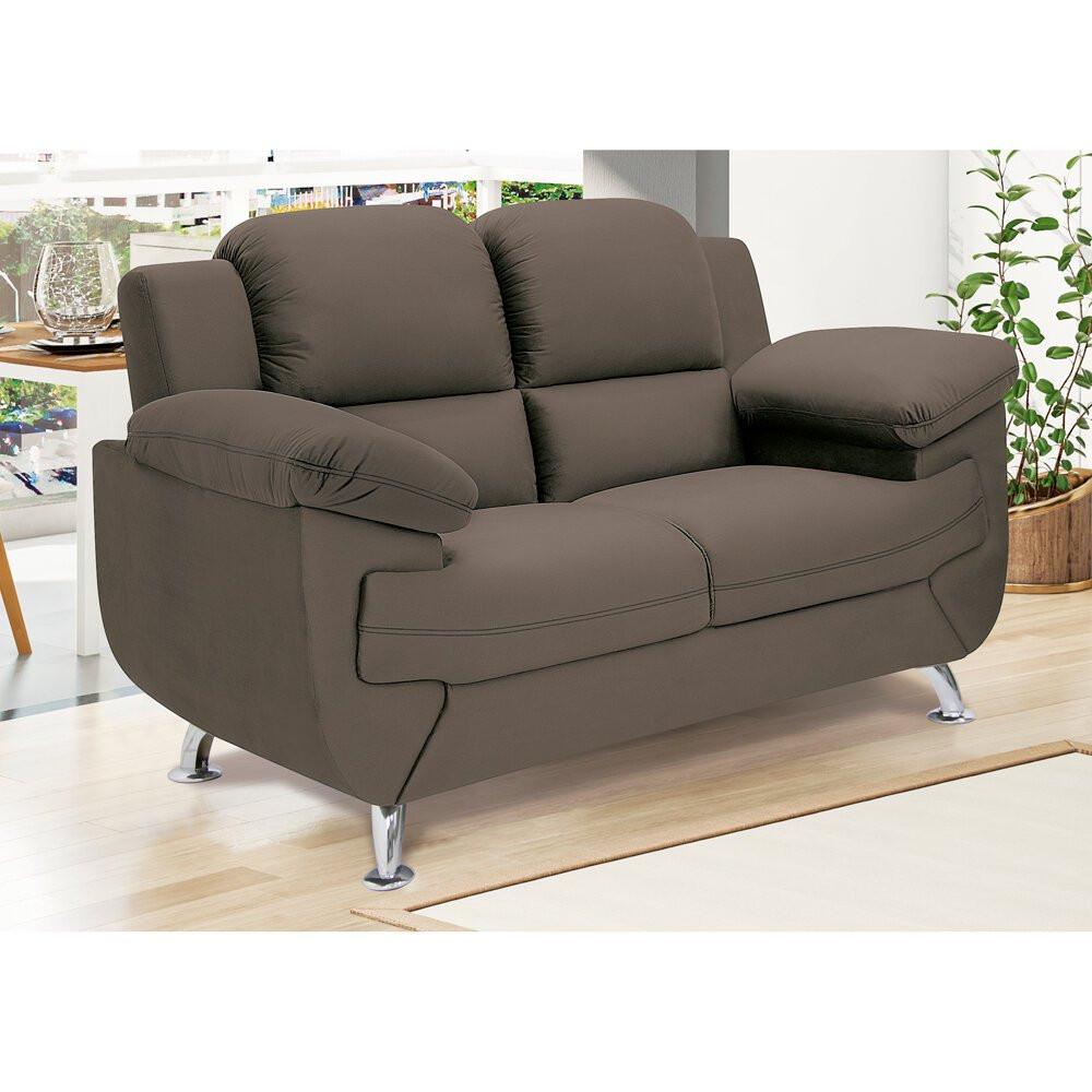 Sofá Avalon 152cm com 2 Lugares em Veludo e Espuma D-33 Linoforte - 3