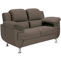 Sofá Avalon 152cm com 2 Lugares em Veludo e Espuma D-33 Linoforte - 1