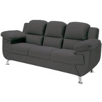 Sofá 2,02 Metros Linoforte Avalon, 3 Lugares, Veludo, Espuma D-33 - 1