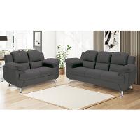 Sofá 2,02 Metros Linoforte Avalon, 3 Lugares, Veludo, Espuma D-33 - 5