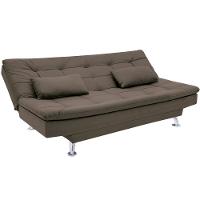 Sofá-Cama 1,90 Metros Linoforte Melissa, Suede Veludo, Espuma D-33 - 3