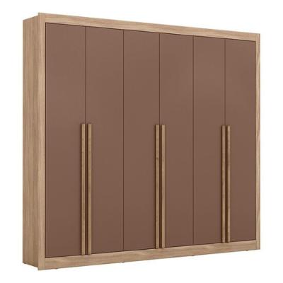 Guarda-Roupa 6 Portas 6 Gavetas Maxel, MDP, Cannes