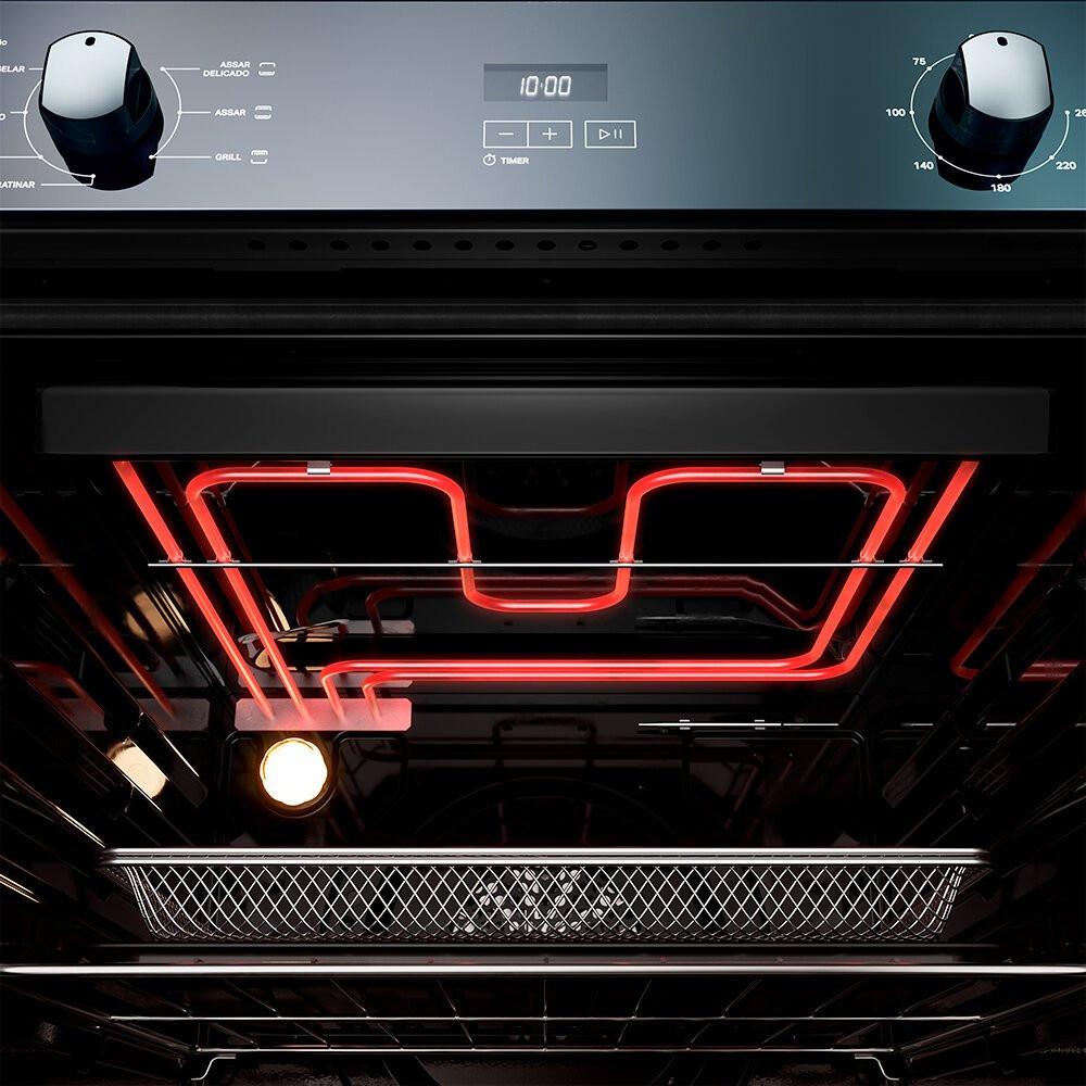 Forno de Embutir Brastemp Elétrico com Função Air Fryer 84 Litros BOF84AR - 6