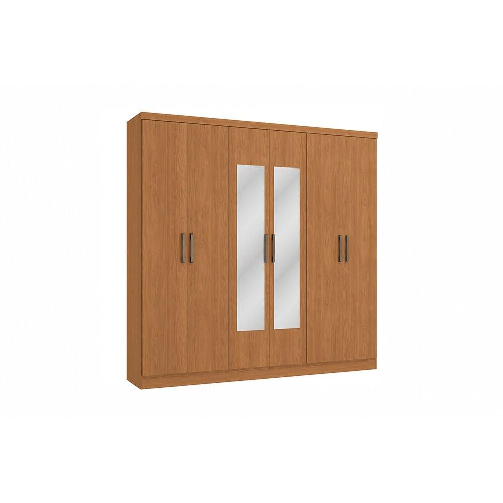 Guarda-Roupa 6 Portas 3 Gavetas Kappesberg New, Canela J559-CN - 1