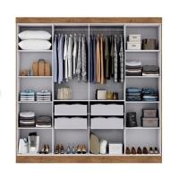 Guarda-Roupa Roupeiro Maxel Paris 8 Portas 4 Gavetas 100 MDF - 2
