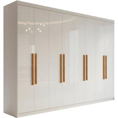 Guarda-Roupa Roupeiro Maxel Paris 8 Portas 4 Gavetas 100 MDF