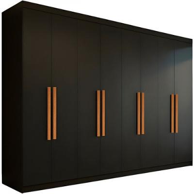 Guarda-Roupa Roupeiro Maxel Paris 8 Portas 4 Gavetas 100 MDF