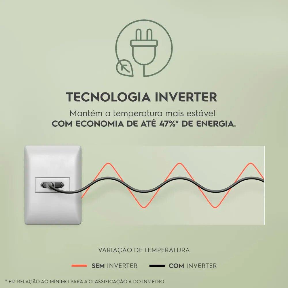 Geladeira 2 Portas Electrolux Frost Free Inverter 480 Litros Efficient - IT70 - 6