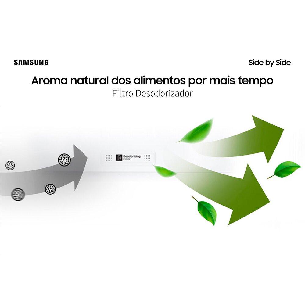 Geladeira Samsung Side By Side 490 Litros All Around Cooling - RS52 - 6