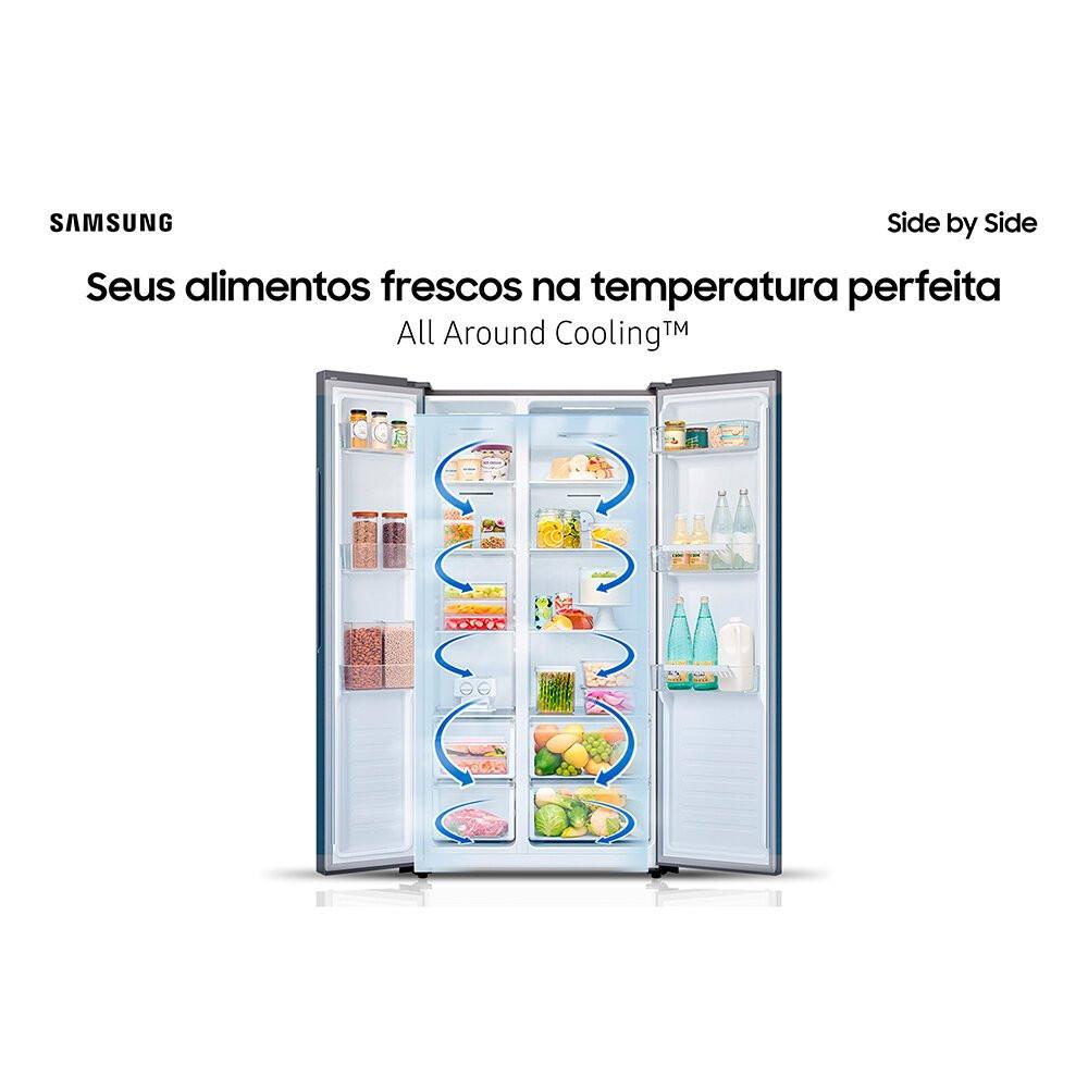 Geladeira Samsung Side By Side 490 Litros All Around Cooling - RS52 - 9