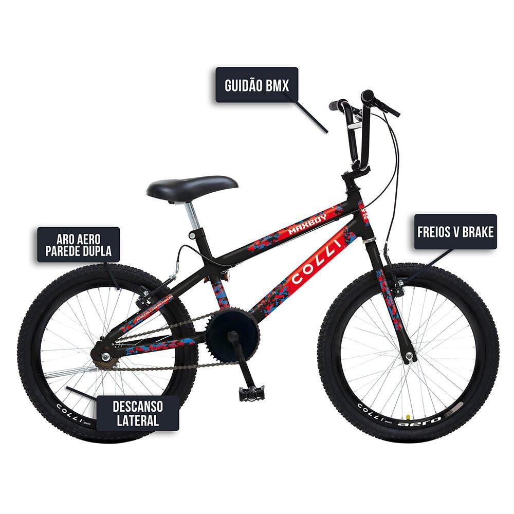 Bicicleta Colli Max Boy Aro 20 Freio V-Brake Sem Marcha - 2