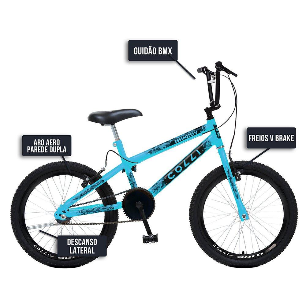 Bicicleta Colli Max Boy Aro 20 Freio V-Brake Sem Marcha - 5