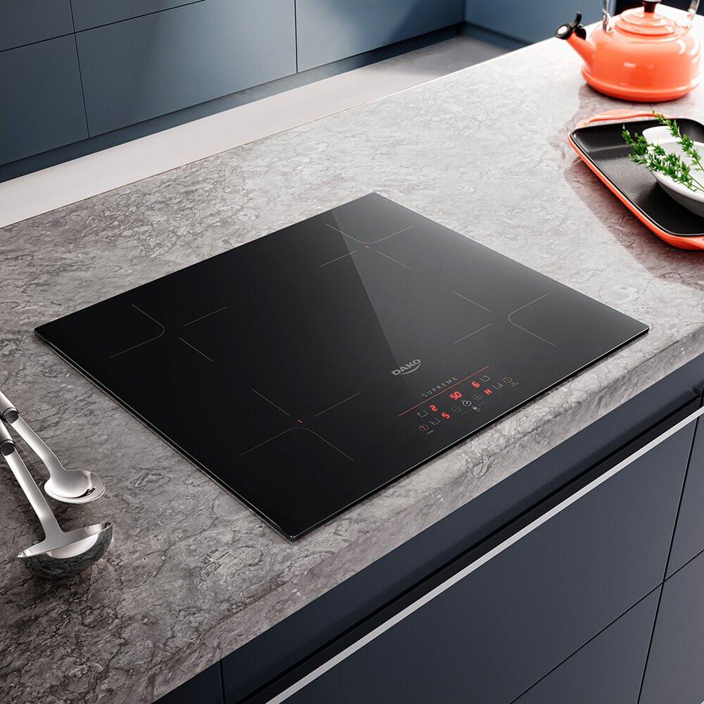 Cooktop de Indução Dako Supreme 4 Bocas Mesa Vitrocêramica - 4