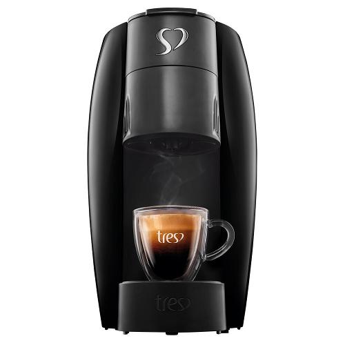 Cafeteira Espresso LOV TRES 3 Corações, Preta