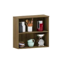 Armário 80 cm 2 Portas com Vidro Luciane Helô - 2