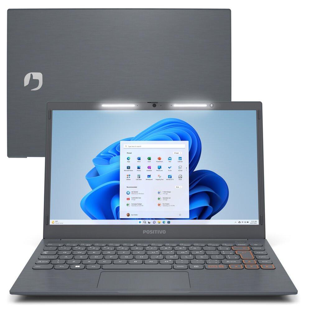 Notebook Positivo Vision 14,1 Intel Celeron Dual Core 4GB RAM 128 GB - 1